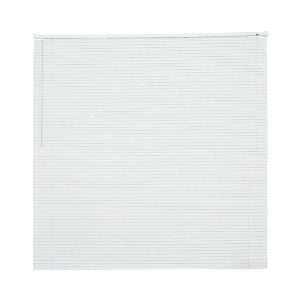 Persiana Horizontal PVC 25mm 140x130cm (LxA) cor Branca Conthey Evolux - D148034A