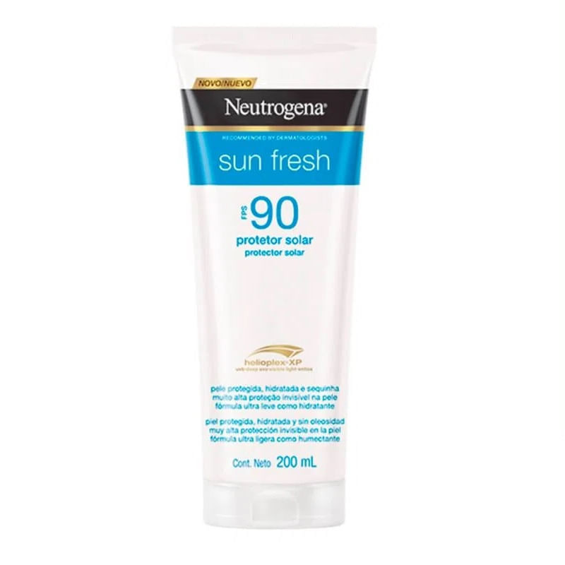 Protetor Solar Neutrogena Sun Fresh FPS90 200ml - Beauty