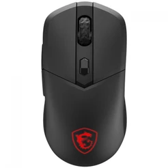Mouse Gamer MSI Versa 300, RGB, Wireless/Bluetooth, 8000 DPI, 6 Botões, Preto, VERSA 300 W