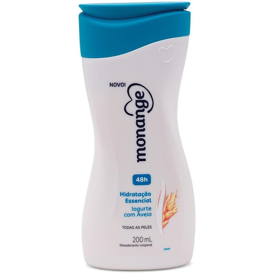Hidratante Monange Hidratação Iogurte E Aveia 200ml em Oferta na Shopee
