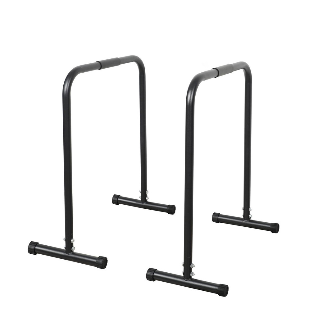 Par De Barra Paralela Fixa Chão Treino Calistenia Yangfit