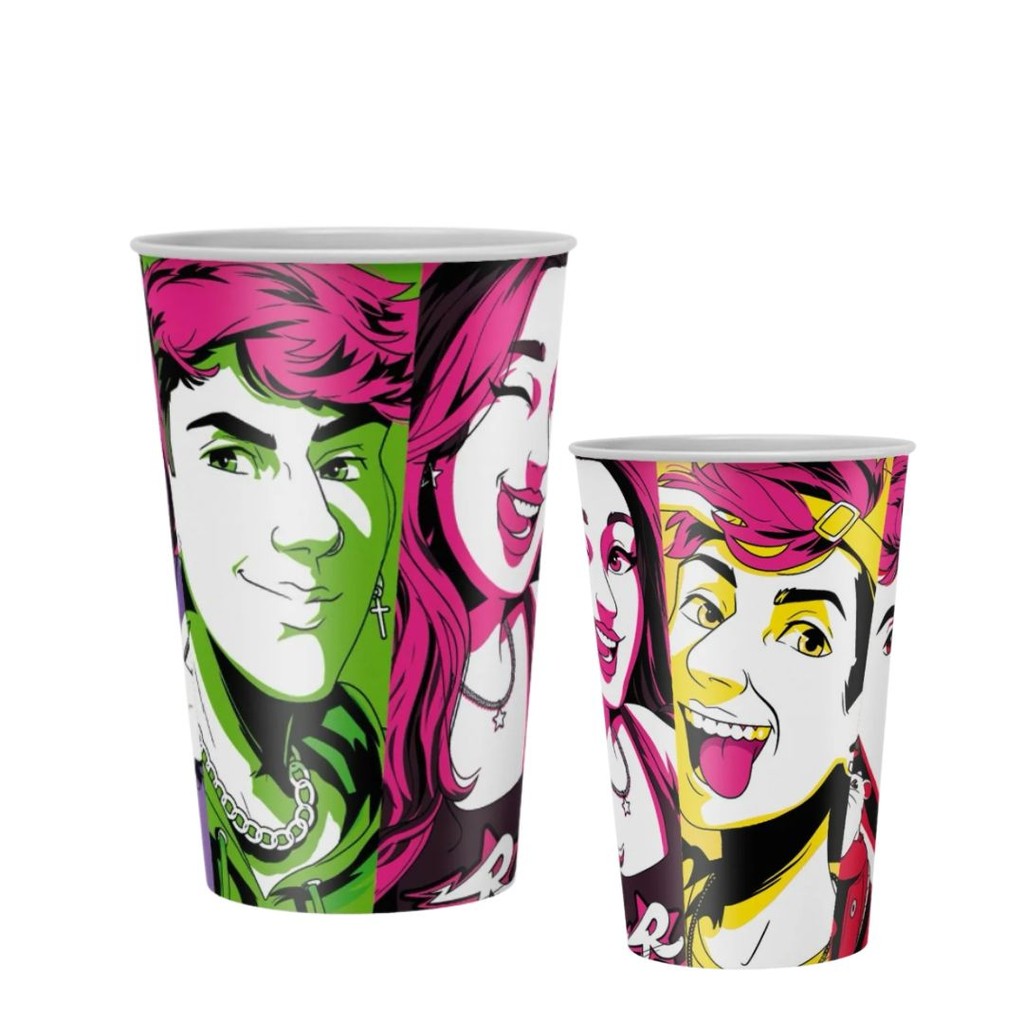 8~32 COPO PAPEL FESTA  EMILLY VICK 180ML REGINA em Oferta na Shopee