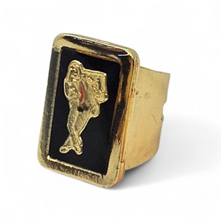 Anel Zé Quadrado Pilintra Ajustável Proteção Espiritual em Oferta na Shopee