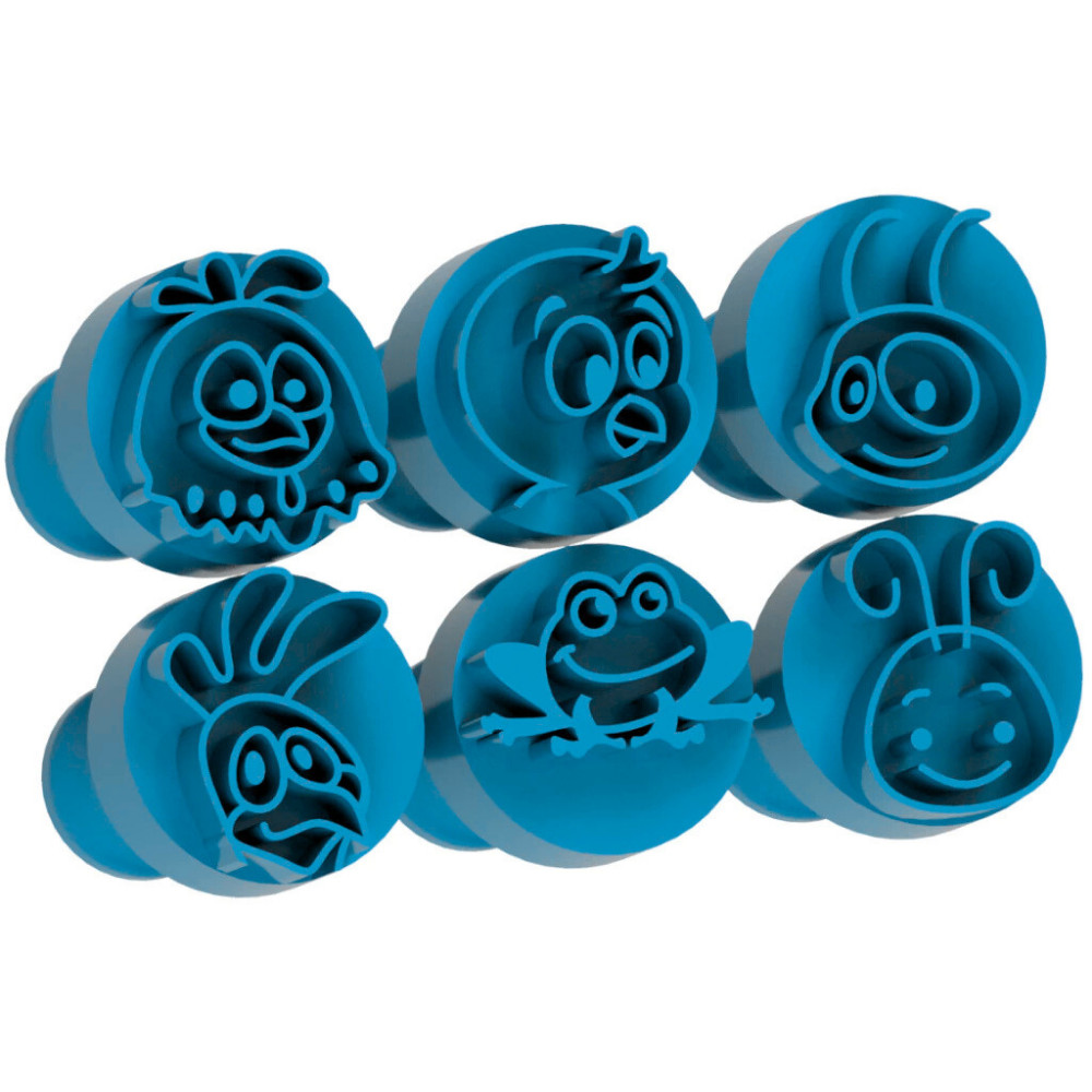 Kit Carimbo Marcador Brigadeiros GALINHA PINTADINHA Molde Festa Confeitaria Aniversario Brigadeiro em Oferta na Shopee