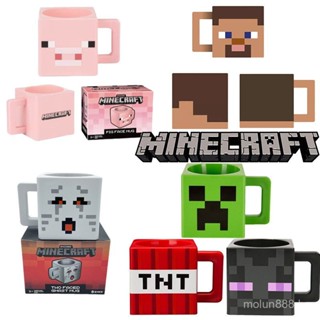 2025 Mercadoria Minecraft Creeper Enderman Coleção de Canecas de Plástico em Oferta na Shopee