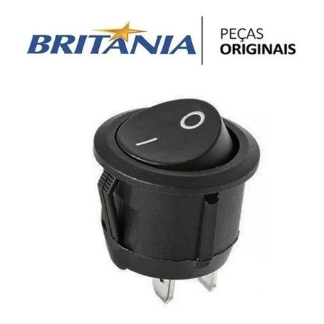 Chave Botão Liga Desliga Aspirador Britania Dust Off N 2