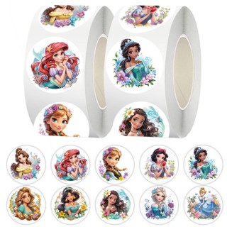 500 Adesivos/Rolo De Princesa De Conto De Fadas Do Mundo-Decalques Elsa De Alto Valor Estilo Ins Para Recompensas Infant em Oferta na Shopee