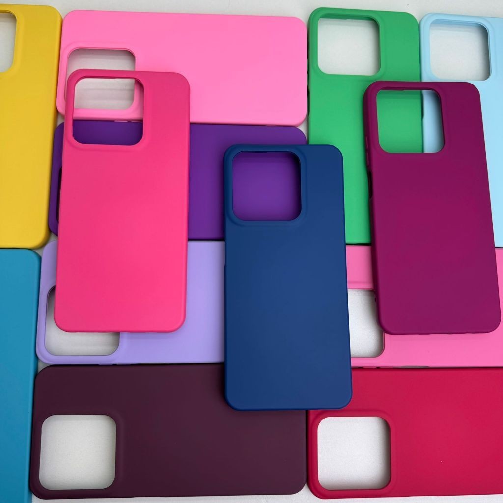 Capa Silicone Aveludada - NOTE 60 - Para Realme Kit Capa + Pelicula 3D ou Só 1 Capinha em Oferta na Shopee