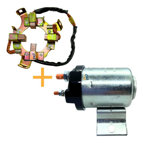 Kit Automático Partida E Suporte Escova Perkins D20 F1000