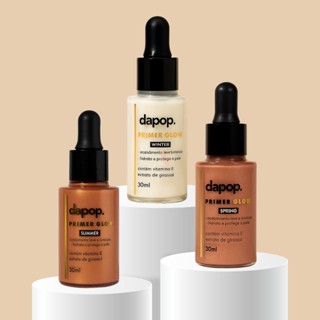 Primer Iluminador Efeito Glow Pele Iluminada e Hidratada - Dapop em Oferta na Shopee