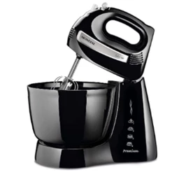 Batedeira Mondial Cake Premium 4 Velocidades + Turbo 500W Preto 127V - B-50-B