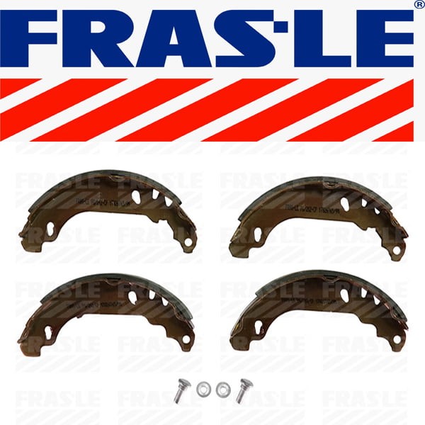 Sapata Lona Freio Peugeot 206 207 99 a 2015 Traseira Bosch Frasle PG202CP em Oferta na Shopee