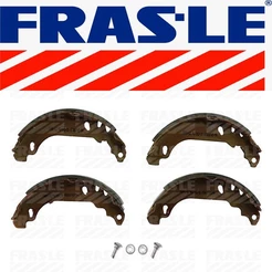 Sapata Lona Freio Peugeot 206 207 99 a 2015 Traseira Bosch Frasle PG202CP