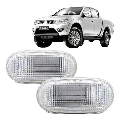 Par Pisca Lateral L200 Triton Cristal 2007 A 2016