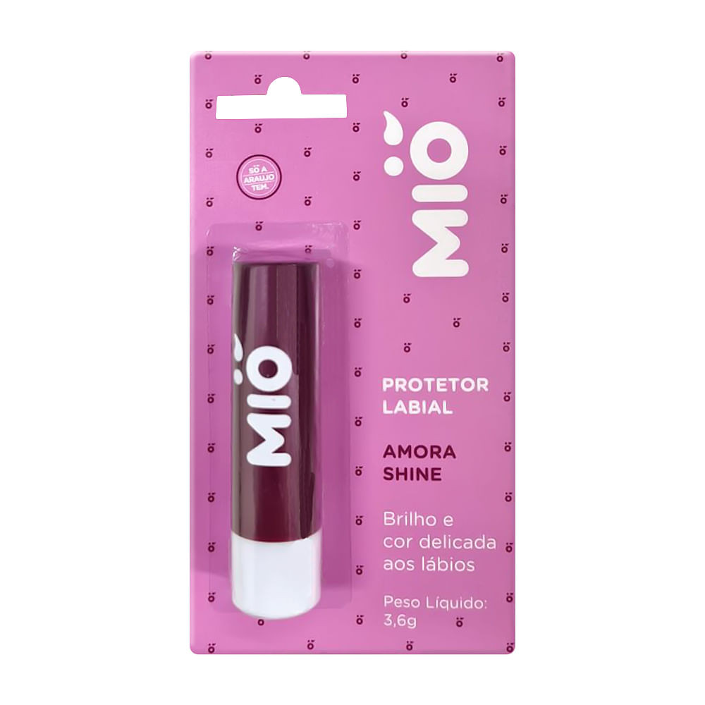 Protetor Labial Mió Sabor Amora Shine 3,6g - Beauty