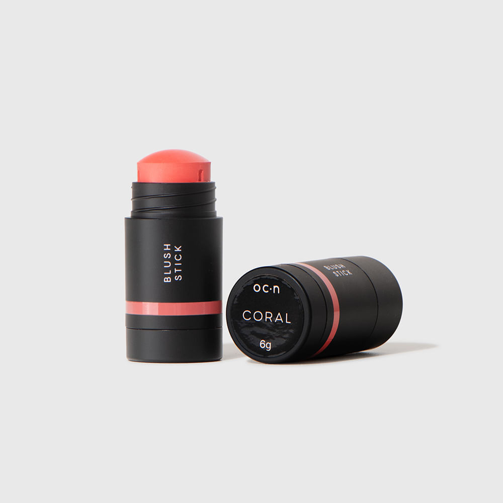 Mini Blush em Bastão Coral - Blush Stick Coral Océane Edition 6g - Beauty