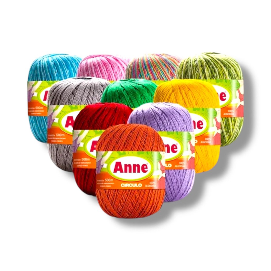 FIO LINHA ANNE ESCOLHA 250MT OU 500MT - CÍRCULO em Oferta na Shopee