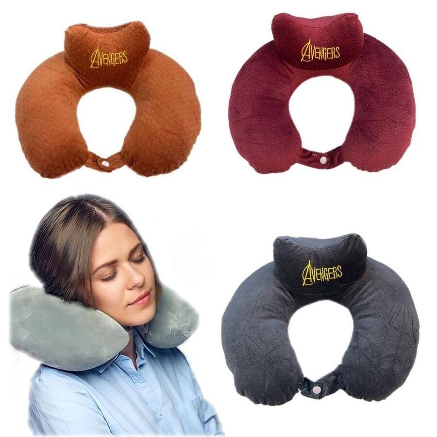De Almofada Pescoço com apoio Algodão/travesseiro De Viagem em Oferta na Shopee