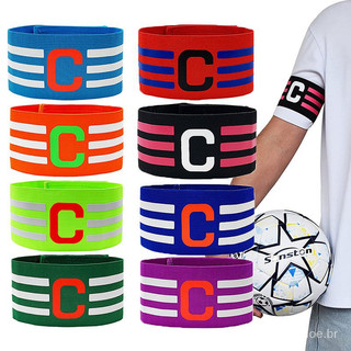 1 Peça Braçadeira de Capitão de Futebol Original Braçadeira de Capitão de Futebol Braçadeira de Capitão de Futebol
