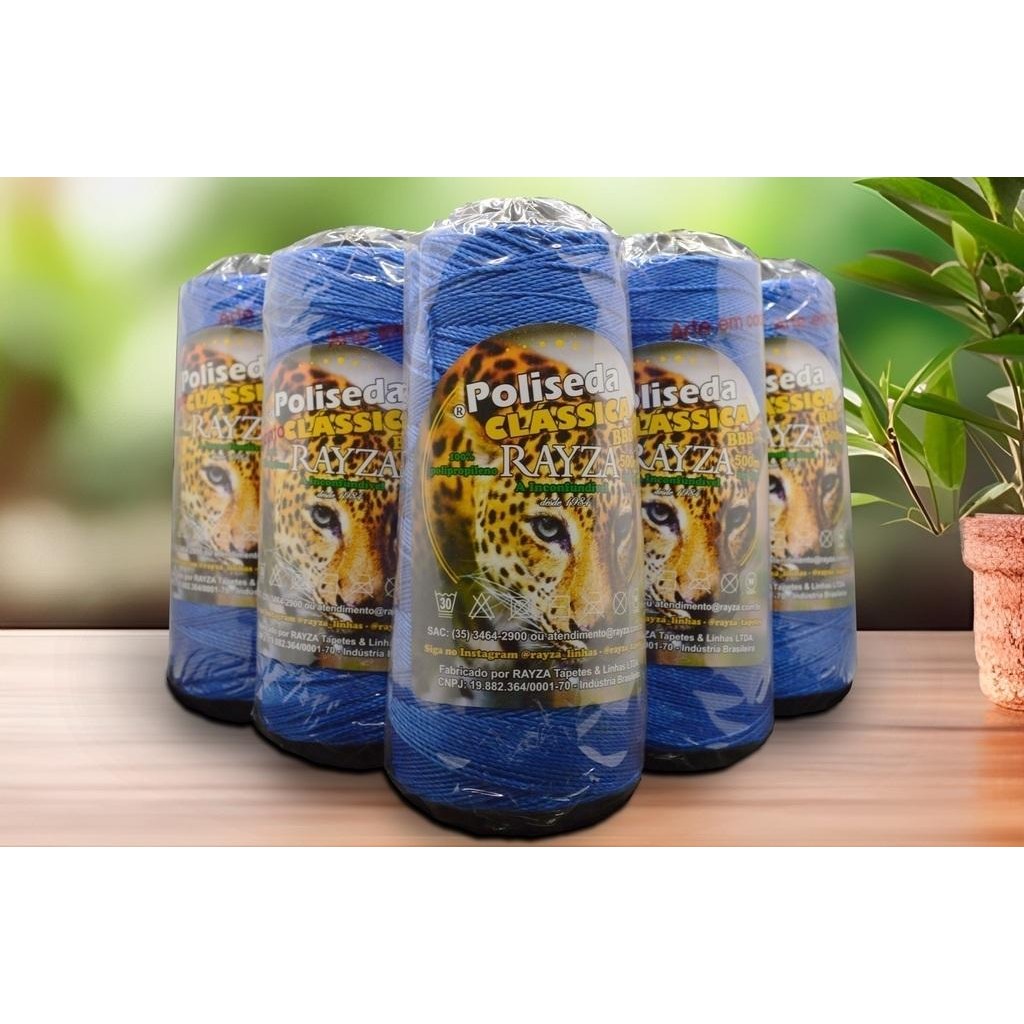 Linha RAYZA Poliseda Classica Azul Turquesa