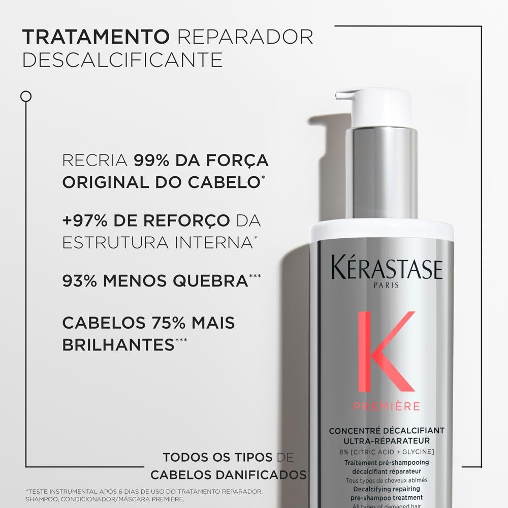 Detalhes do Kérastase Première Ultra- Tratamento Pré Shampoo 250ml