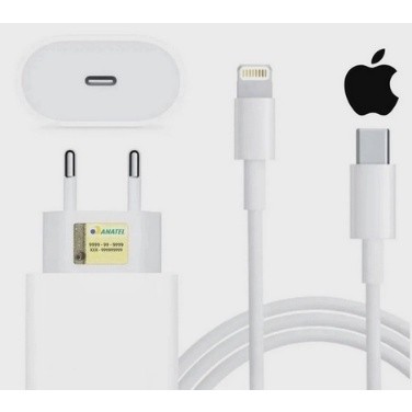 Carregador IPhone Original Turbo 20W Tipo-C Original Completo Carregador+Cabo Lightning iphone 11 12 13 14 Promax X Xr