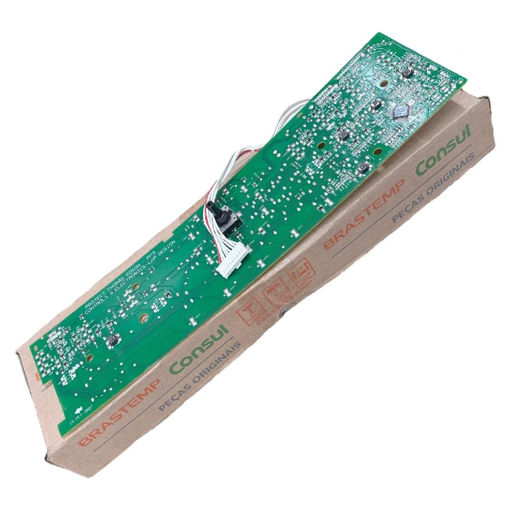 Placa Interface Lavadora Brastemp BWL09B BWB09AB W10540663