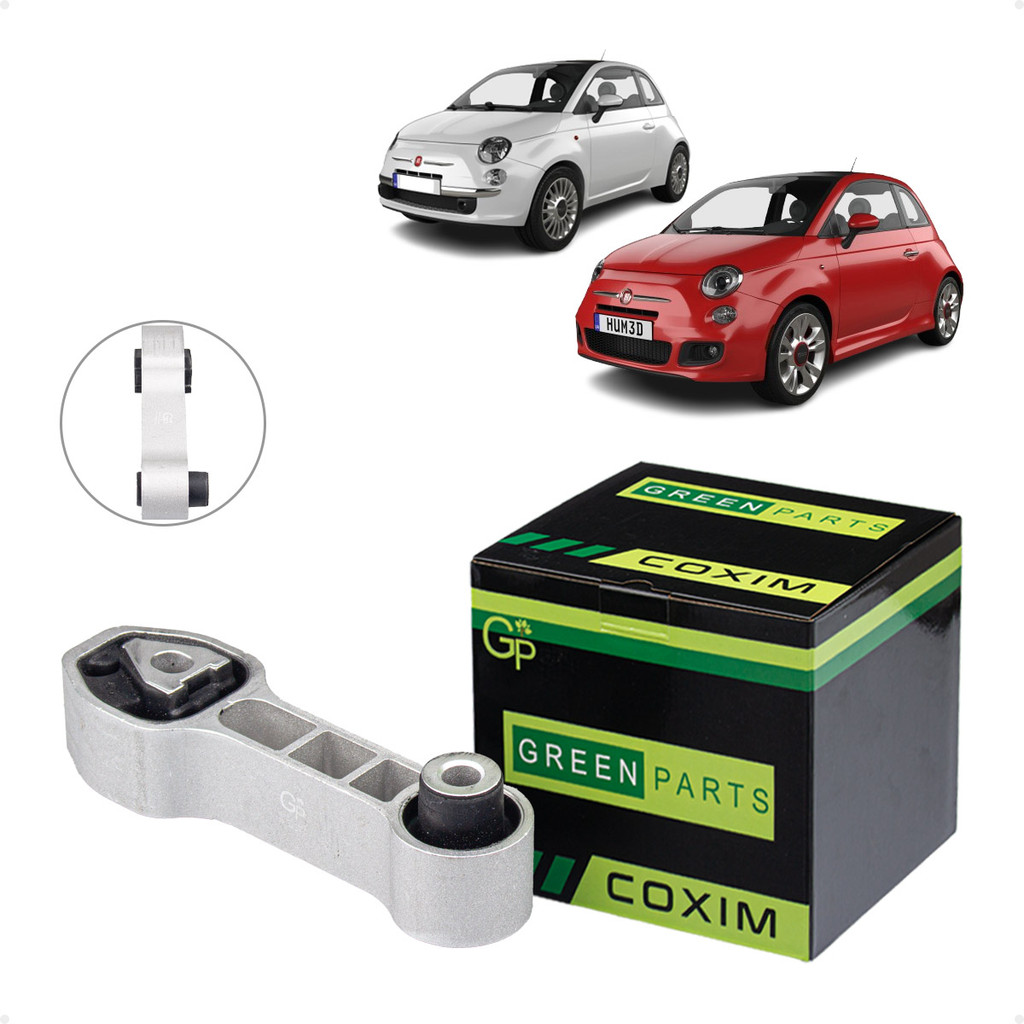 Coxim Câmbio Limitador De Torque Fiat 500 Cult (Manual/Dualogic) 1.4 8V/ Fiat 500 Sport 1.4 16V 2012 a 2017