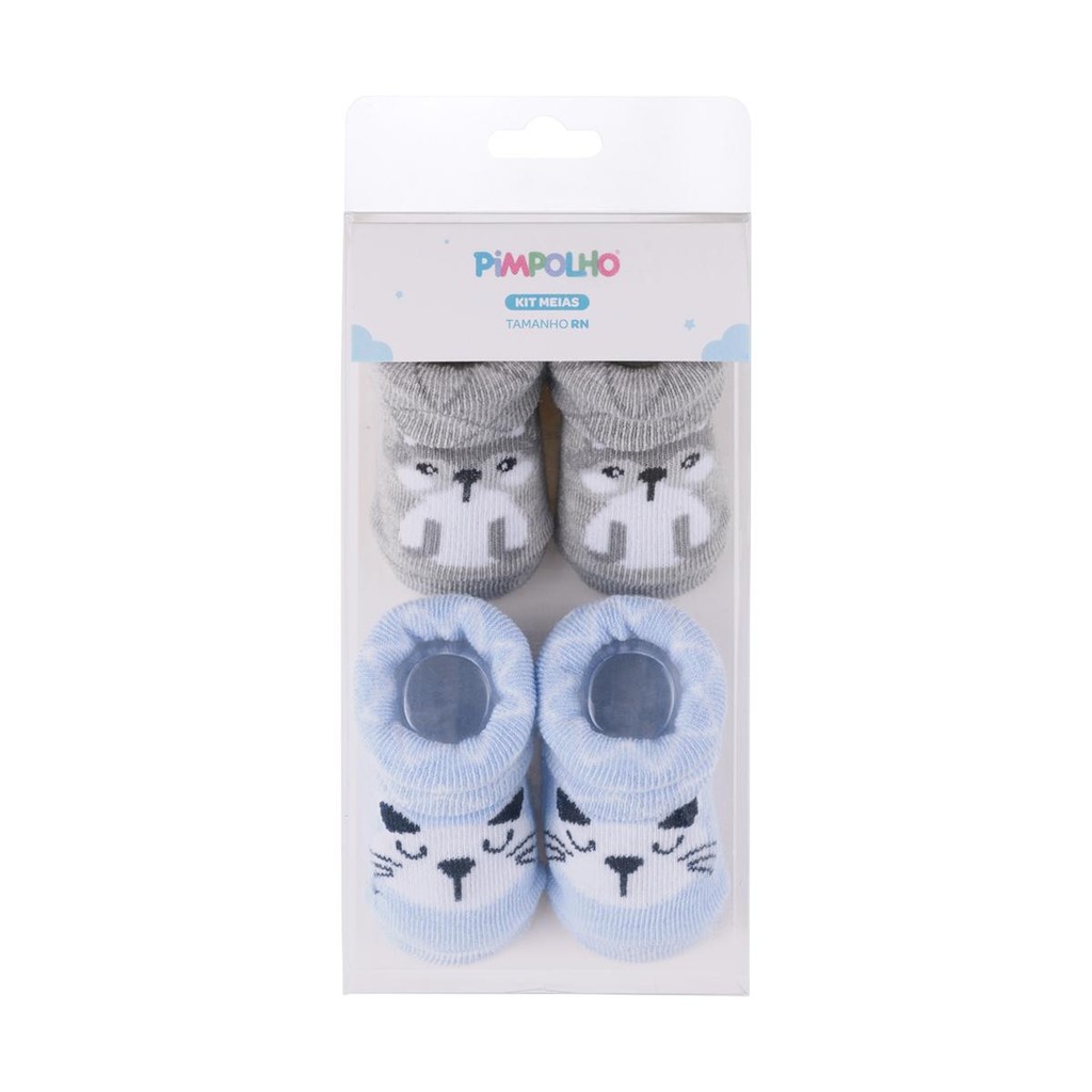 Kit Meias RN Masculino Pimpolho 2 Pares Conforto em Oferta na Shopee