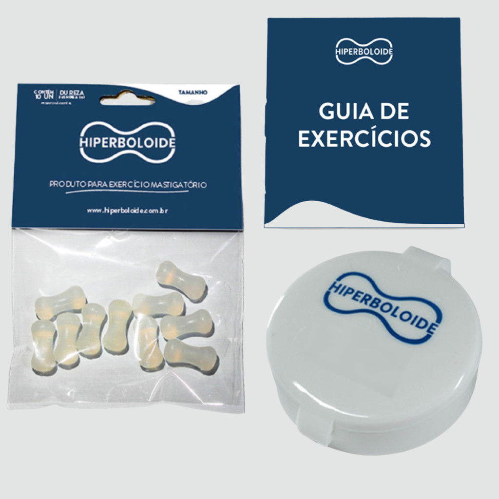 Hiperboloide Kit Refil 10 (Tamanho M) + 1 Guia De Exercícios + 1 Estojo