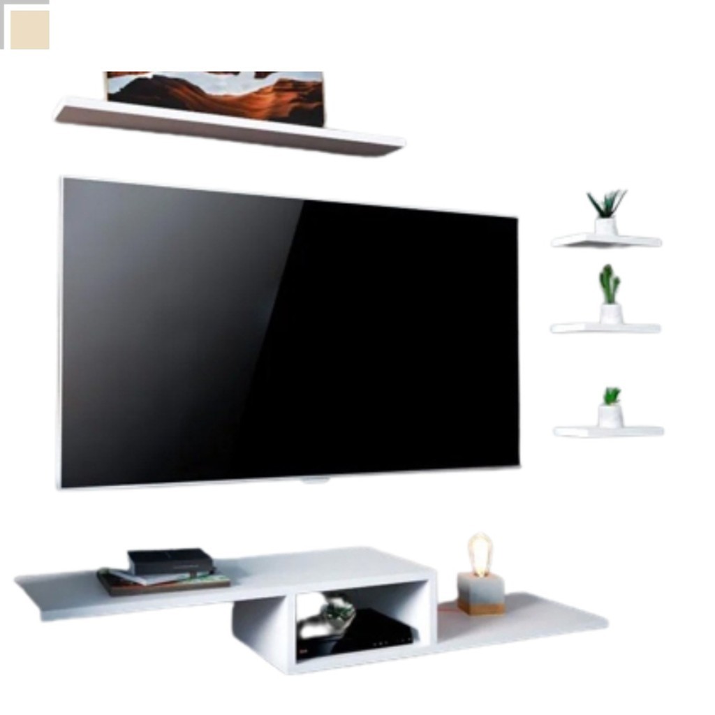 Rack Para Tv Som Videogame Gamer PC lojas livros desconto parede suspensa nichos e prateleira Home Theater Decoração Casa Promoção cozinha sala churrasqueira área gourmet painel frete grátis