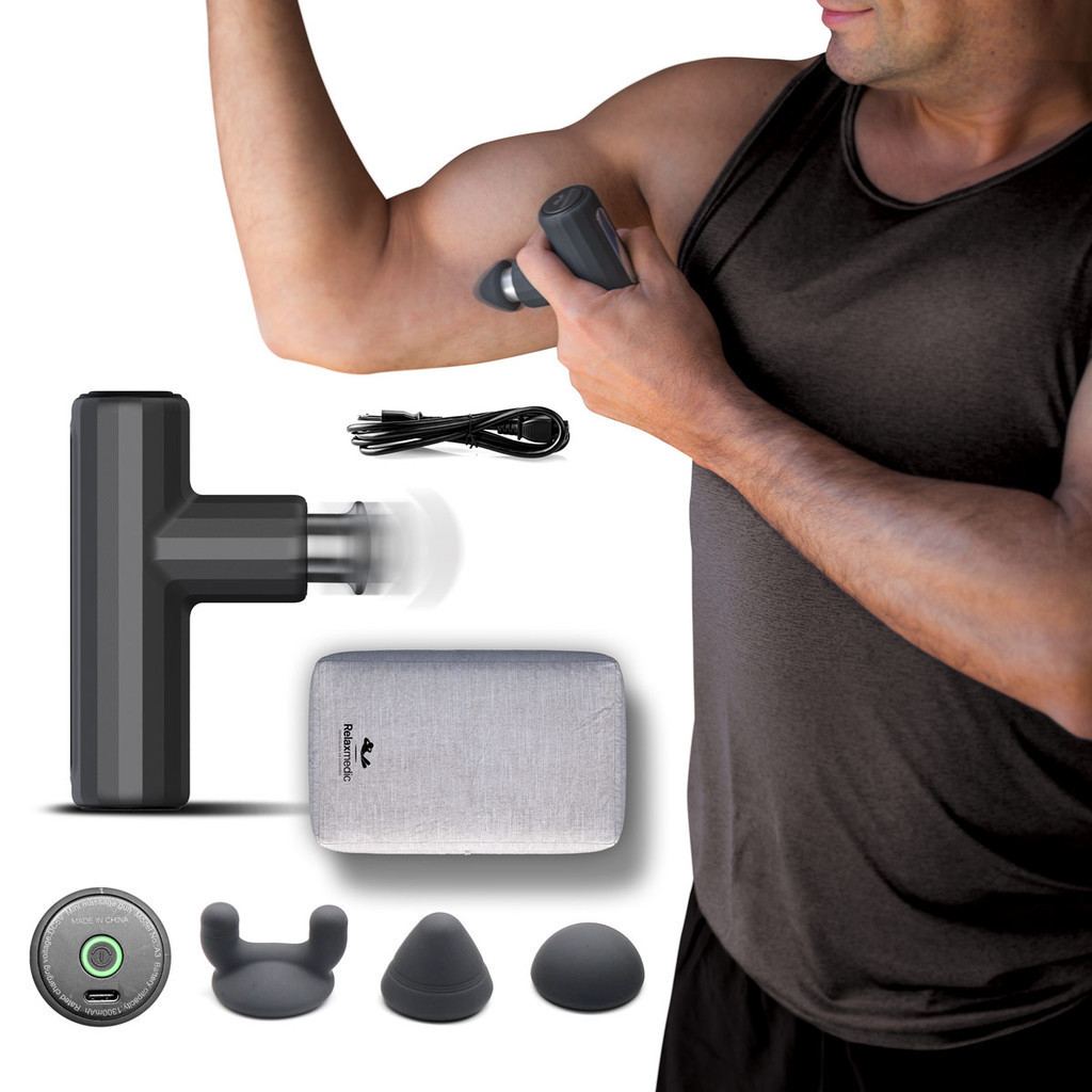 Massageador Elétrico Pistola Mini Deep Therapy Relaxmedic
