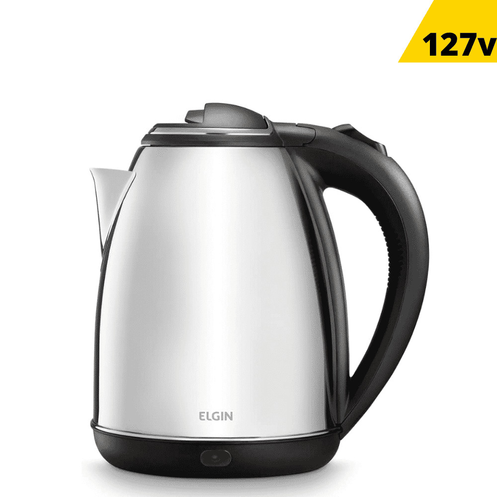 Chaleira Elétrica Térmica Elgin 1,8 Litros Inox 1200w