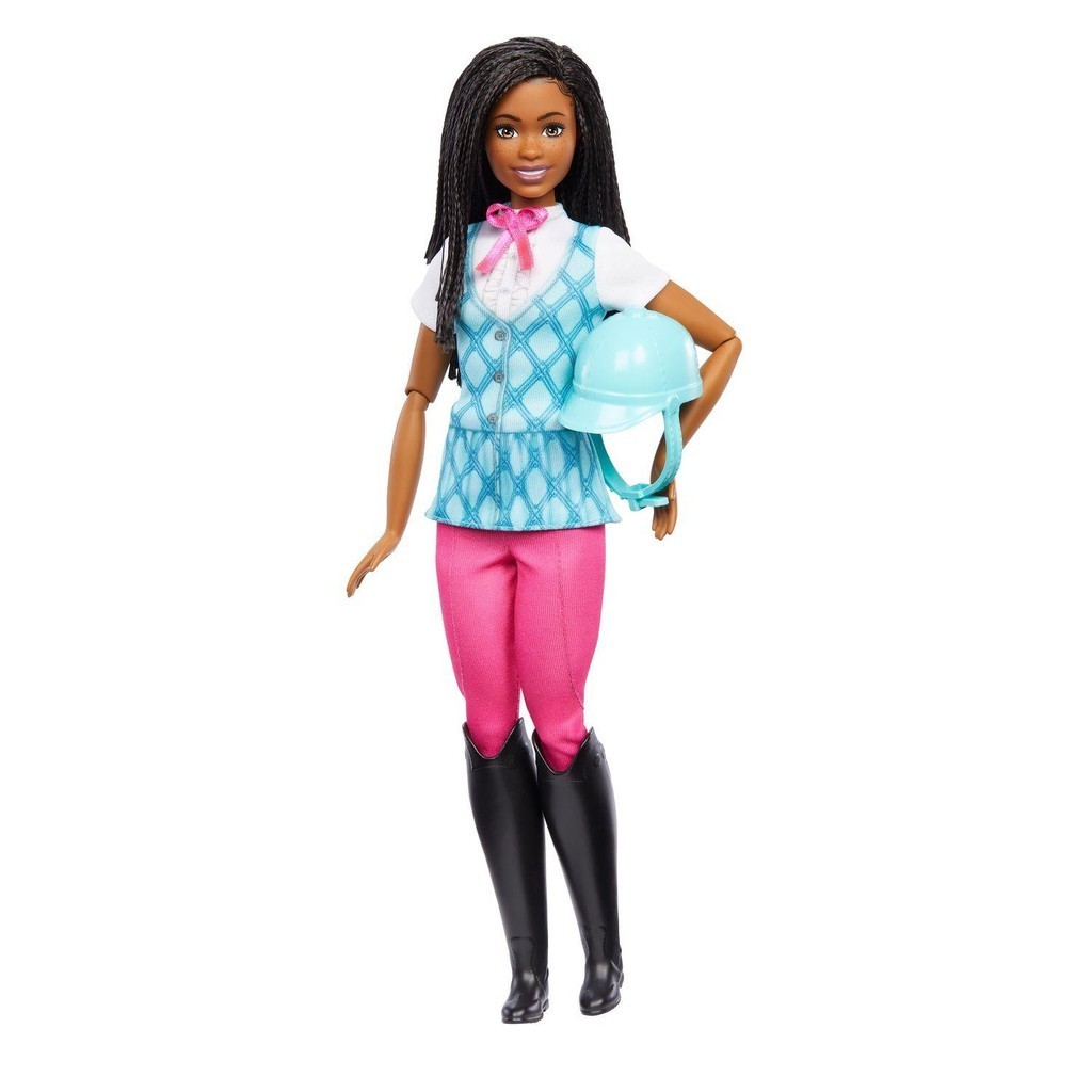 Barbie The Great Horse Chase Brooklyn - Mattel - Mom & Baby