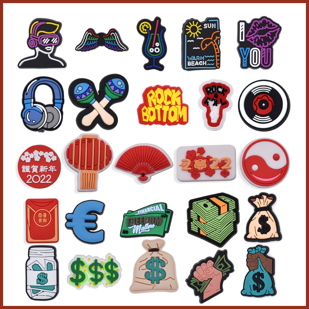 Sapato Encantos Decorações Moneybag Boate Moda DIY Pinos Sapatos Charme Botão em Oferta na Shopee