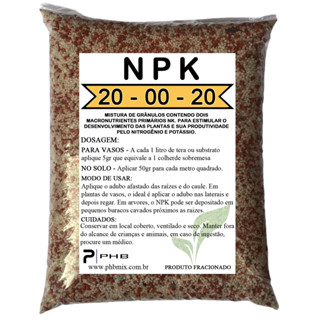 1kg Adubo Fertilizante 20.00.20 Hortaliça Gramado Frutífera em Oferta na Shopee