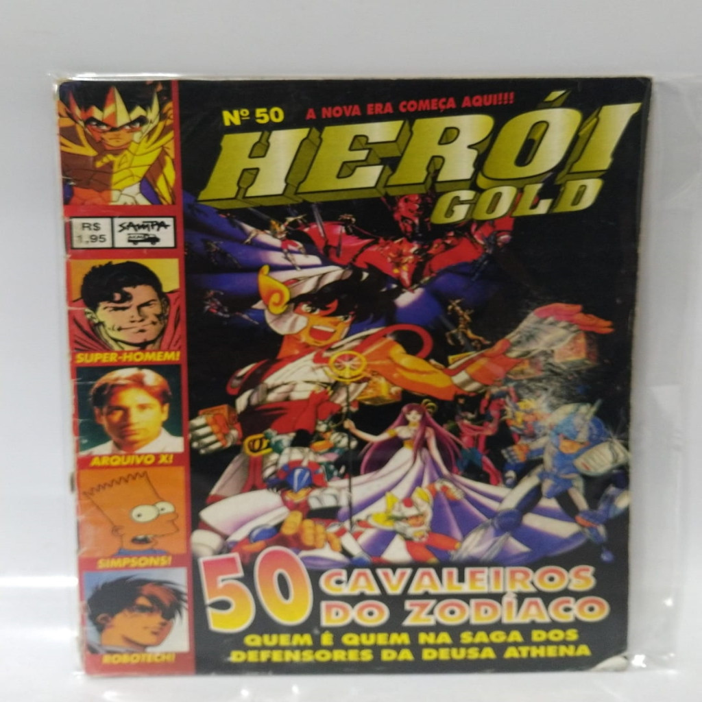 Revista Heroi Gold Numero 50 autor Sampa