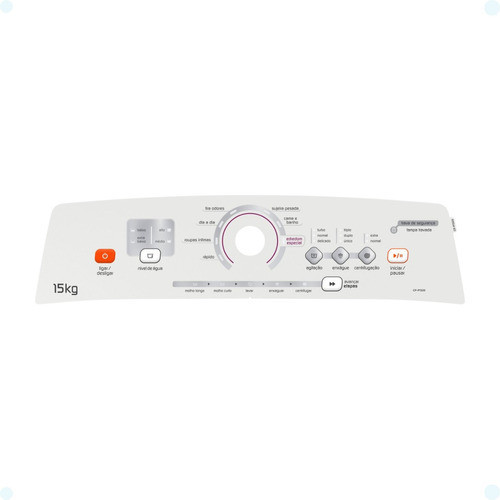 Painel Decorativo Lavadora Bws15 Brastemp W11372404 Original
