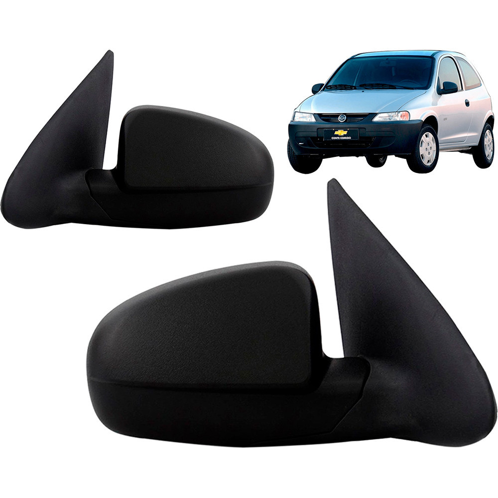 Par Retrovisor Externo Celta 01/06 sem Controle Le + Ld 2/4p
