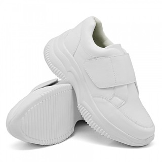 Tenis Velcro Casual Sneaker Chunky Feminino Sola alta  Leve E Confortável Dia a dia