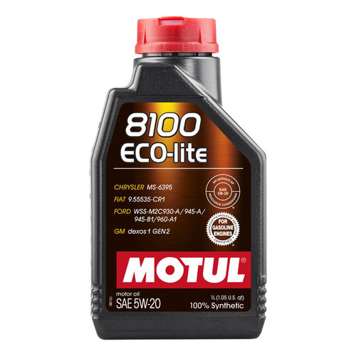 MOTUL 8100 ECO-LITE 5W-20 1 litro - Spare Parts and Accessories for Vehicles