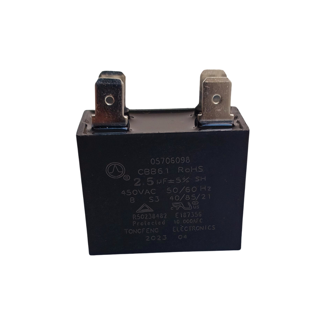 CAPACITOR CAIXA  2,5uF CONDENSADORA  9/12K MIDEA 05706098