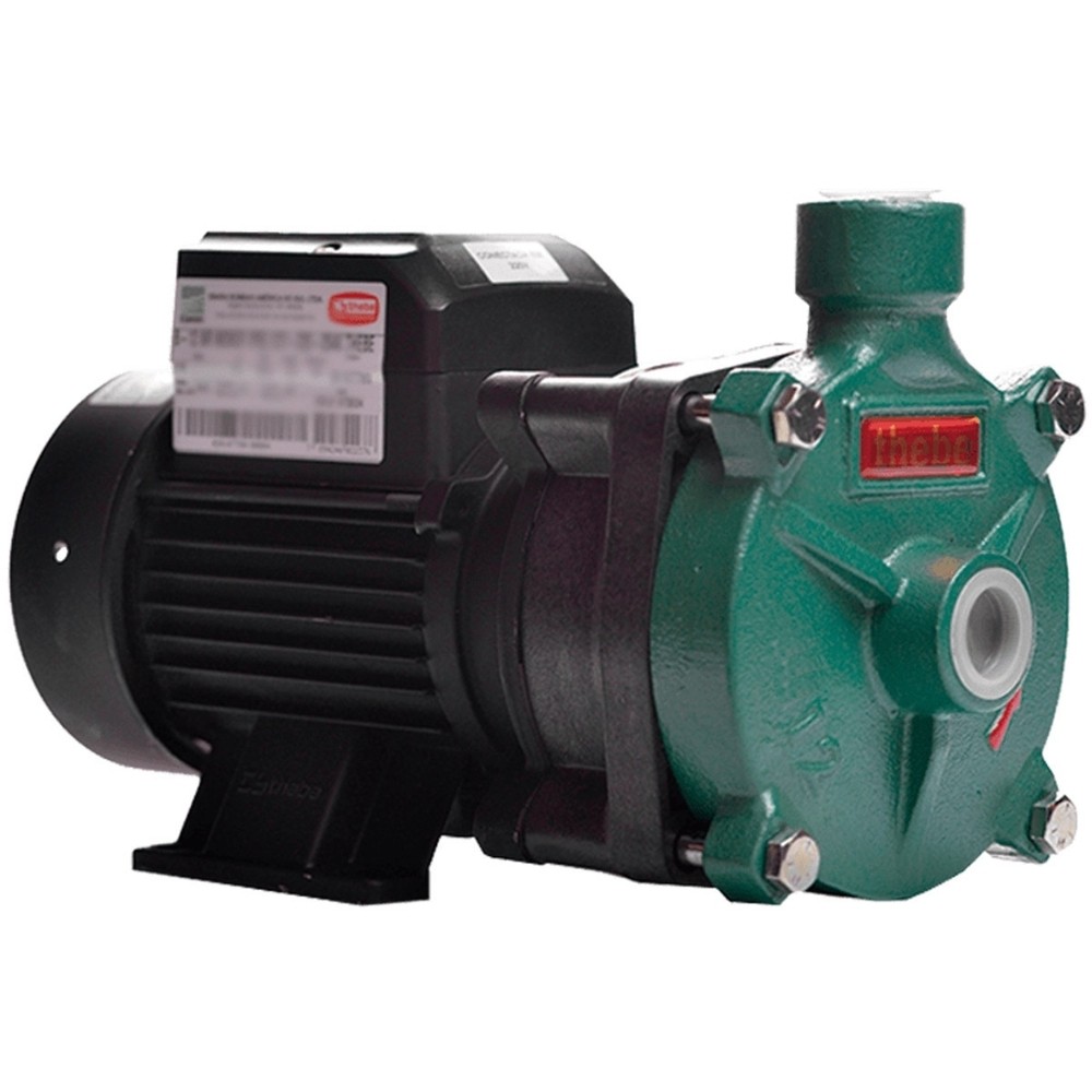 Bomba Centrífuga Monoestagio Thebe TH-12 Al 1/4CV Monofásica 127/220V IP-55 Rt 90 Motor Thebe