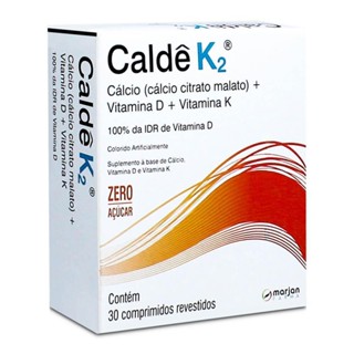 CALDÊ K2 COM 30 COMPRIMIDOS em Oferta na Shopee
