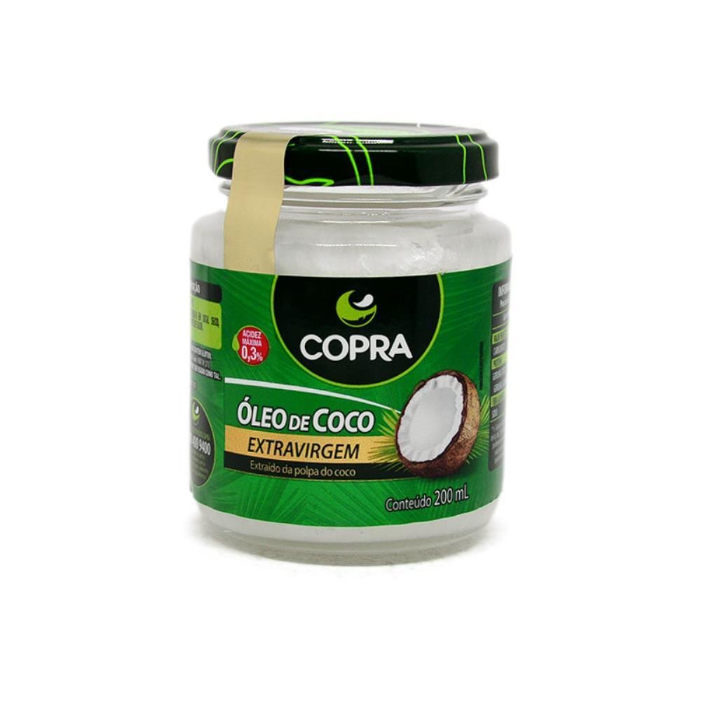 ÓLEO DE COCO EXTRAVIRGEM COM 200ML