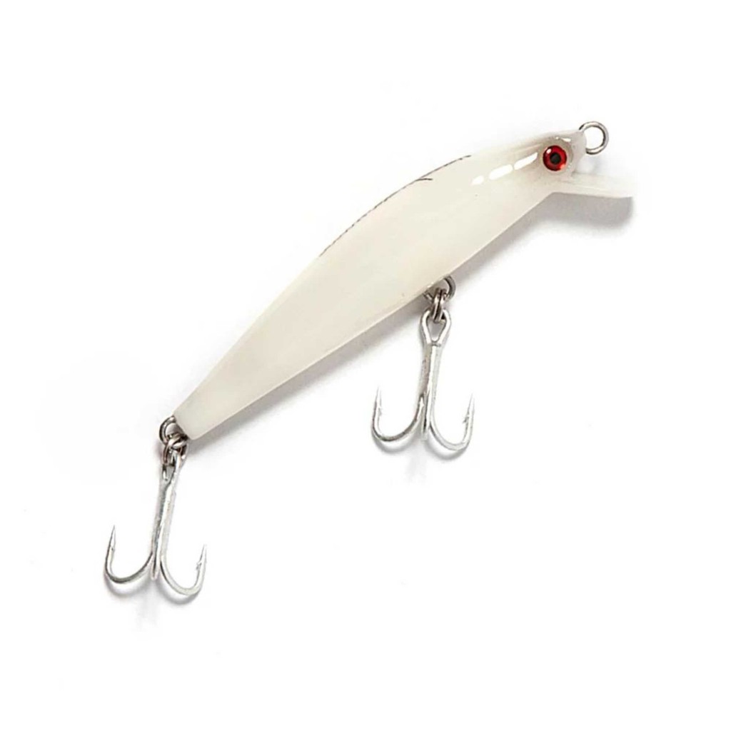 Isca Artificial Nelson Nakamura Para Pesca QUEEN 70 OPACA OSSO 101
