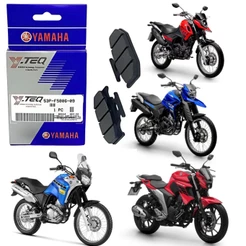 PASTILHA DE FREIO TRASEIRA Y-TEQ YAMAHA FAZER 250 FZ25 2016 A 2025