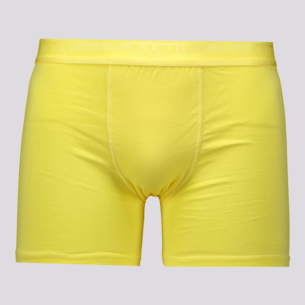 Cueca Boxer Lupo Elastic Soft Amarela em Oferta na Shopee