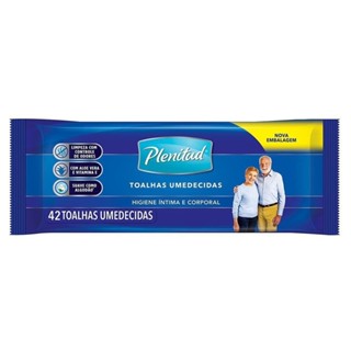 Toalha Umedecida Plenitud 42 Unidades em Oferta na Shopee