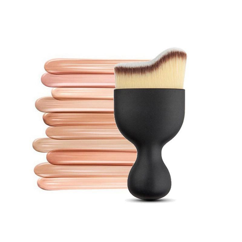 Z.W Pincel De Maquiagem Escova Portátil Para Base Contorno em Oferta na Shopee